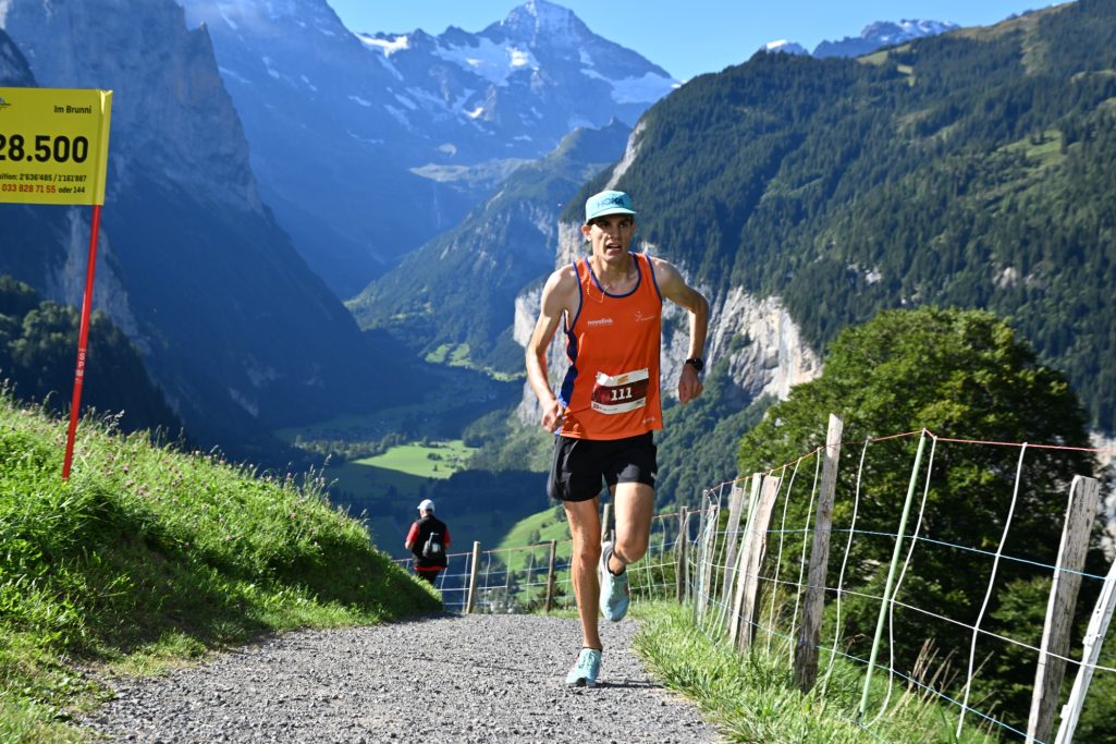 Jungfraumarathon Elias Gemperli, 9. Rang Overall