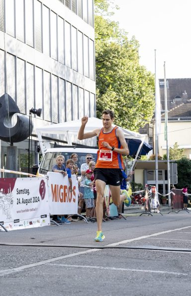 Frauenfelder Stadtlauf Zieleinlauf